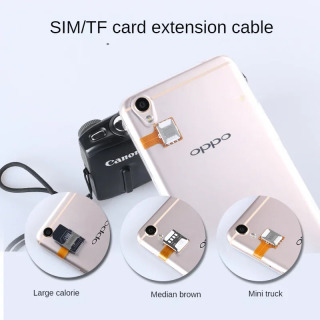 Адаптер для карты расширения Dual SIM Micro SD Практичный универсальный TF гибридный удлинитель SIM-слота Nano Cato для карты смены телефона Android