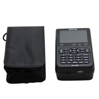SATLINK WS6906 sunʻiy yoʻldosh televideniesi qidiruvi 3,5 dyuymli portativ LCD yuqori aniqlikdagi raqamli sunʻiy yoʻldosh signalini topuvchi