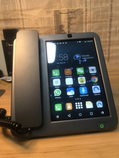 Android LTE Ruxsat etilgan simsiz statsionar 4G SIM tarmoq videotelefon global universal WIFI video mobil telefoni keksalar uyi uchun черный
