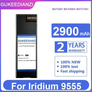 Sunʻiy yoʻldosh telefoni batareyasi Iridium 9555 BAT2081 BAT20801 BAT31001 Safe 2900 mAh зеленый