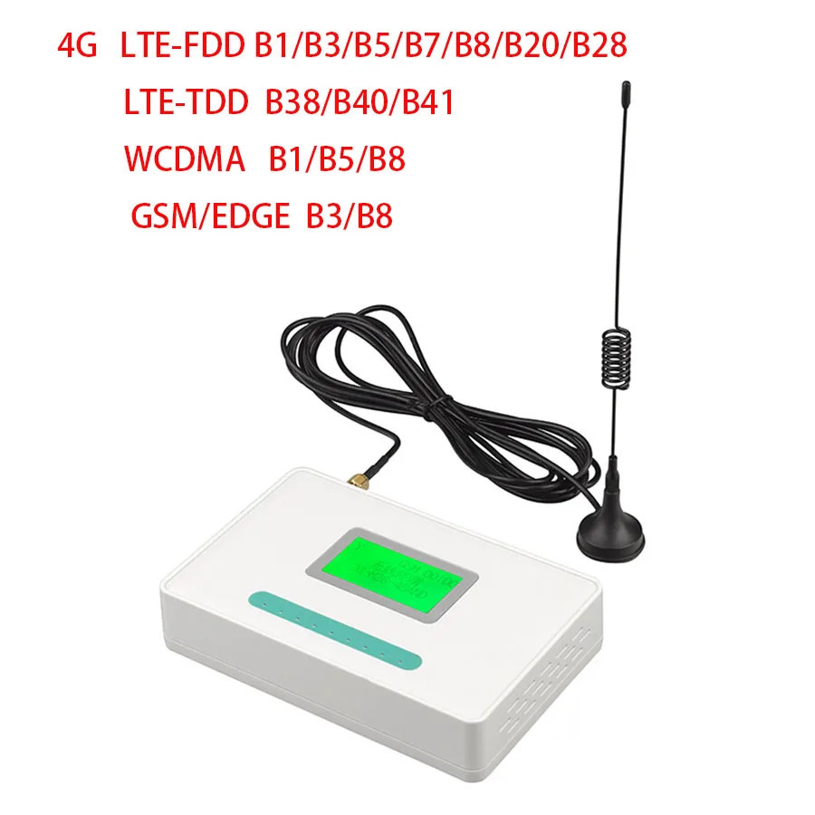 4G LTE Yevropa YOKI 3G YOKI 2G GSM terish Ruxsat etilgan simsiz terminal FWT DTMF tarmoq ulanishi Statsionar telefon stoli telefon PABX