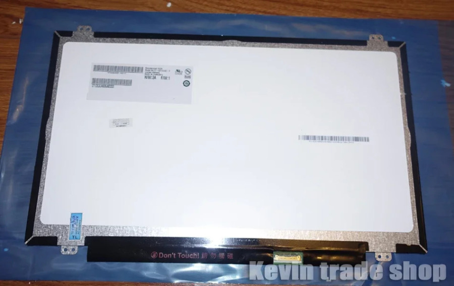 Yangi noutbuk AU Optronics B140HAN01.1 B140HAN01 B140HAN01.2 B140HAN01.3 Full-HD LCD displey IPS FHD 1920*1080 eDP matritsasi