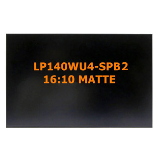 Noutbuk LP140WU4 SPB2 (LP140WU4-SPB2) uchun original yangi 14 dyuymli LED LCD displey 16:10, 1920×1200, 30 pin, sensorli boshqaruvsiz