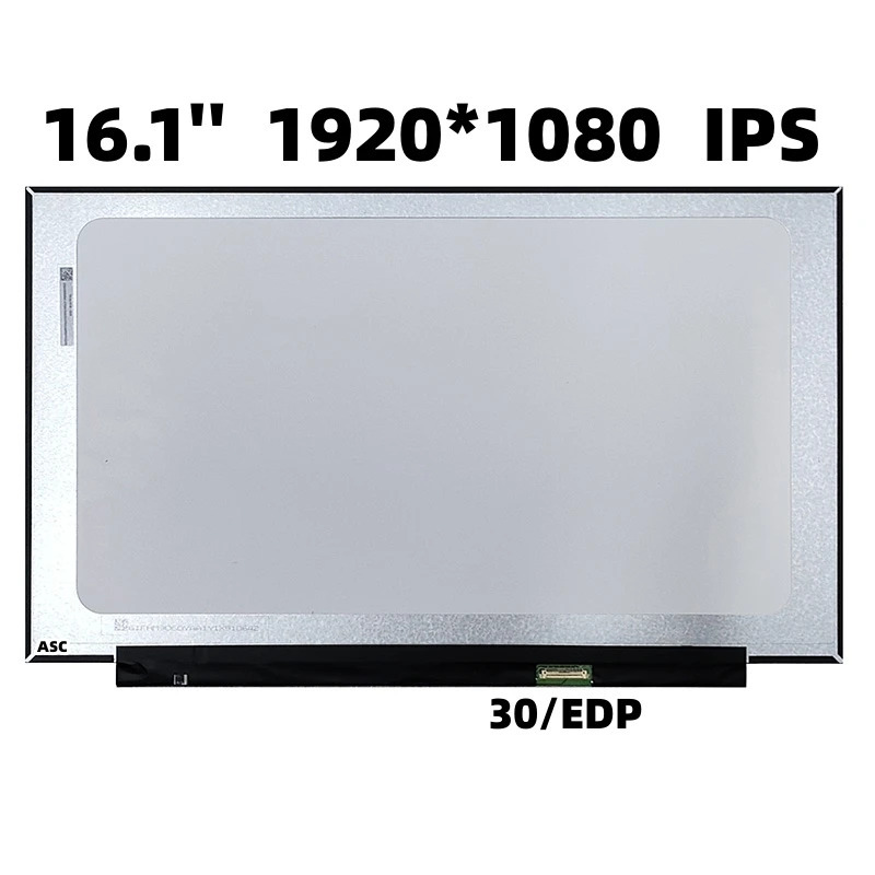 N161HCA-EA2 N161HCA-EA3/EA4 N161HCA-EAC NV161FHM-N61/N62 NV161FHM-N41 TV161FHM-NH0 16,1 dyuymli noutbuk LCD displey 1920*1080 EDP 30 IPS
