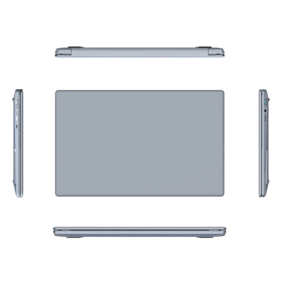 Topton L10 ikki ekranli noutbuk: 15,6 dyuymli IPS + 7 dyuymli sensorli, 12-avlod Intel N100, 32 Gb gacha DDR4, 2 TB SSD, nozik ofis noutbuki/kompyuteri
