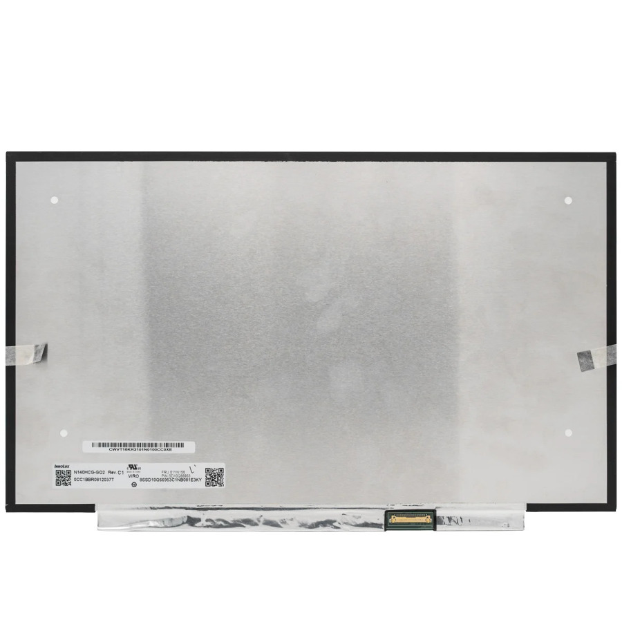 Lenovo ThinkPad L14 P14s T14 T14s Gen1 Gen2 T490 T490s T495 T495s P43s IPS FHD 30pin uchun noutbuk LCD displey