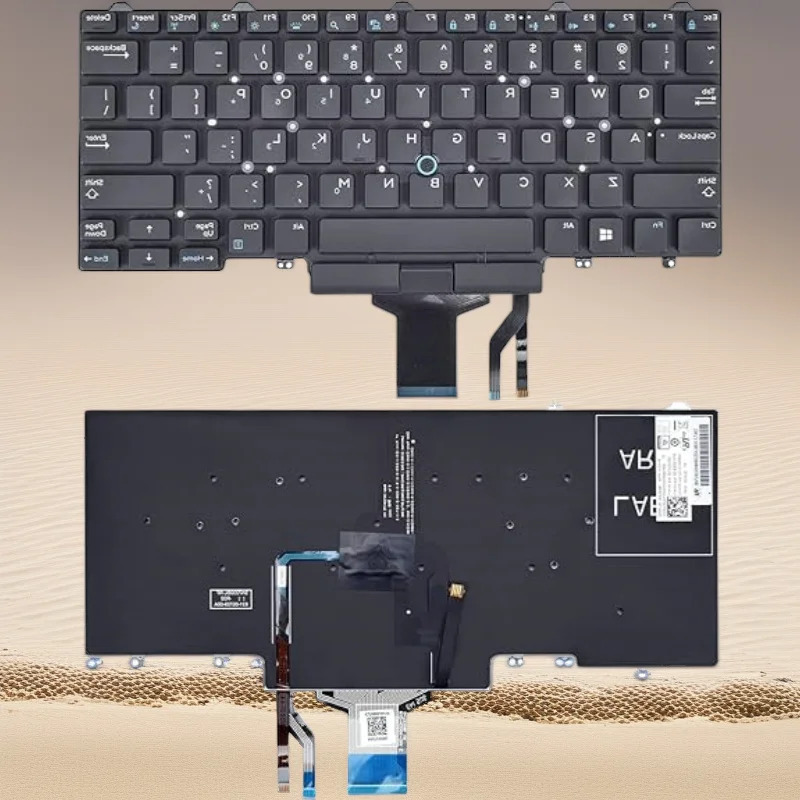 Новая английская клавиатура США для Dell Latitude E5450 E5470 5480 5490 5491 7480 7490 E7450 E7470 с TrackPoint