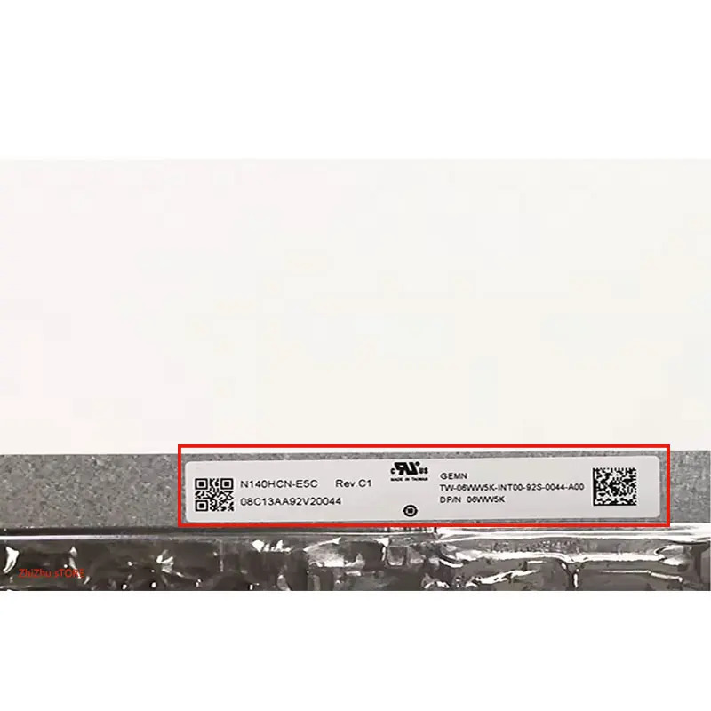 Dell Latitude 5400 5420 7400 Matte FHD displey 40 pinli 14,0 dyuymli noutbuk LCD sensorli ekrani N140HCN-E5C B140HAK03.1