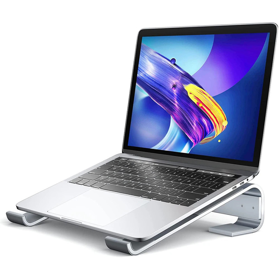MacBook Air Mac Book Pro Dell XPS HP 11 13 14 15.6 16 17.3 dyuymli ergonomik alyuminiy noutbuk uchun stol stendi