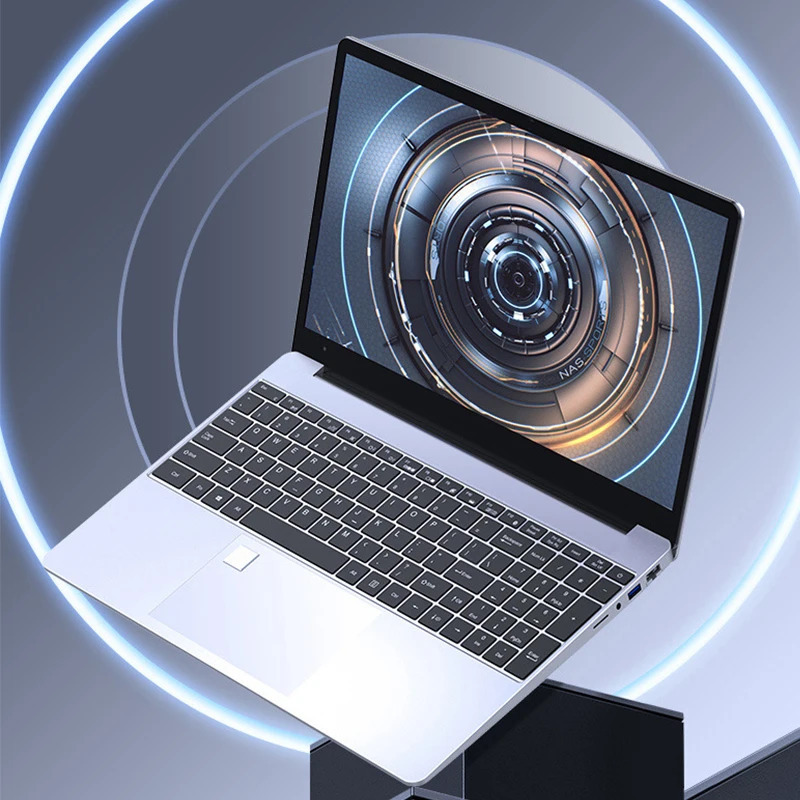 Недорогой 15,6-дюймовый ноутбук - 6 ГБ ОЗУ, SSD до 1 ТБ, Windows 11, идеально подходит для студентов и офисной работы, с подсветкой клавиатуры
