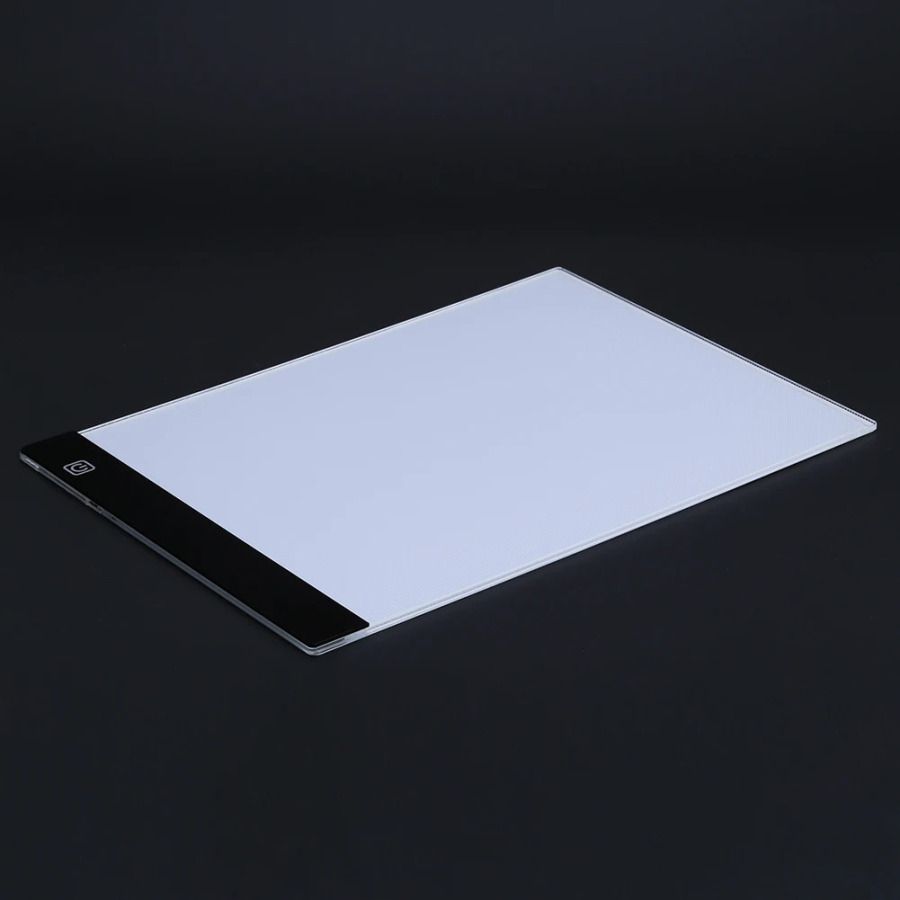 Yozish uchun LED grafik plansheti boʻyash uchun yorugʻlik qutisi kuzatuv taxtasi nusxa koʻchirish maydonchalari raqamli chizma plansheti Artcraft A4 nusxa koʻchirish jadvali LED taxtasi