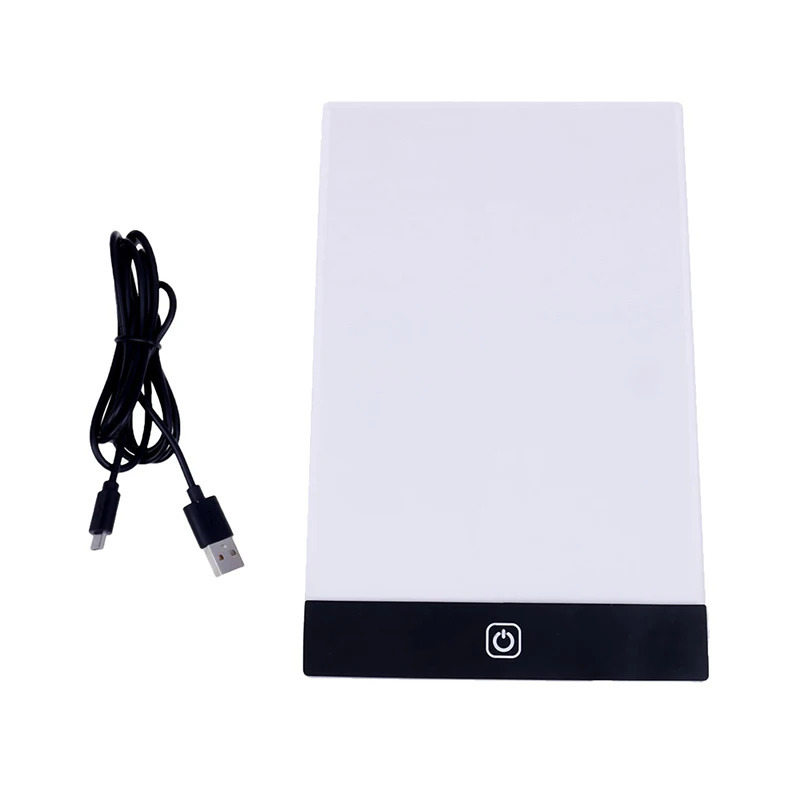 Ultra yupqa LED grafik planshet A5 chizma plansheti Chizish taxtasi yorugʻlik qutisi stol tagida kashta tikish asboblari