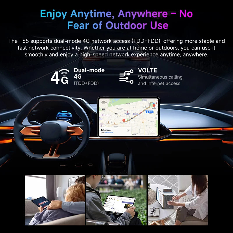 [Мировая премьера] Philips 10,1-дюймовый планшет Android 16, 4 + 8 ГБ ОЗУ, 128 ГБ Unisoc T606, восьмиядерный процессор, 4G VoLTE, GPS-планшеты, глобальная версия