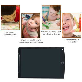 Tulis LCD planshet, 12 dyuymli planshet, Gambar, Alas raqamli planshet, tulan, Tangan, Papan, Elektronik, Portabel, Papan ultratipi