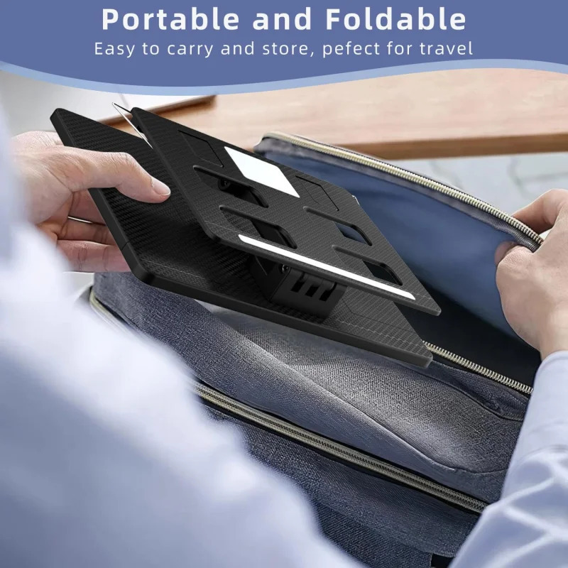 IPad Samsung HUAWEI Xiaomi 4.7-12.9 dyuymli planshetlar uchun Bluetooth sichqonchali klaviaturali portativ planshetli stend.