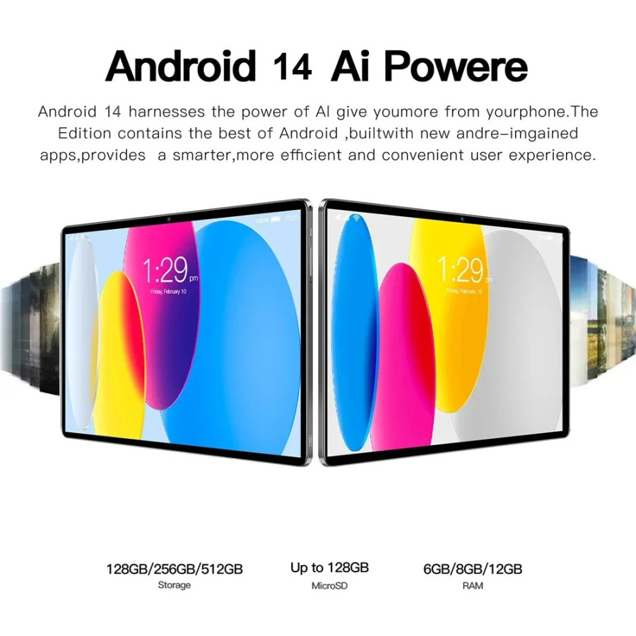 Оригинальный 12-дюймовый планшет Pad 15 Pro на Android 16, 24 ГБ+2 ТБ, 20000 мАч, Snapdragon 8 Gen 3, 5G, две SIM-карты, Wi-Fi, HD4K, Mi Tab