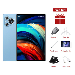 Новый планшетный коврик 16 Pro 11 дюймов Android 22 ГБ + 2 ТБ Планшеты Аккумулятор 20000 мАч Глобальная версия 4G 5G Dual SIM WIFI Tab Kids MI Tablet PC Красный Тринадцать