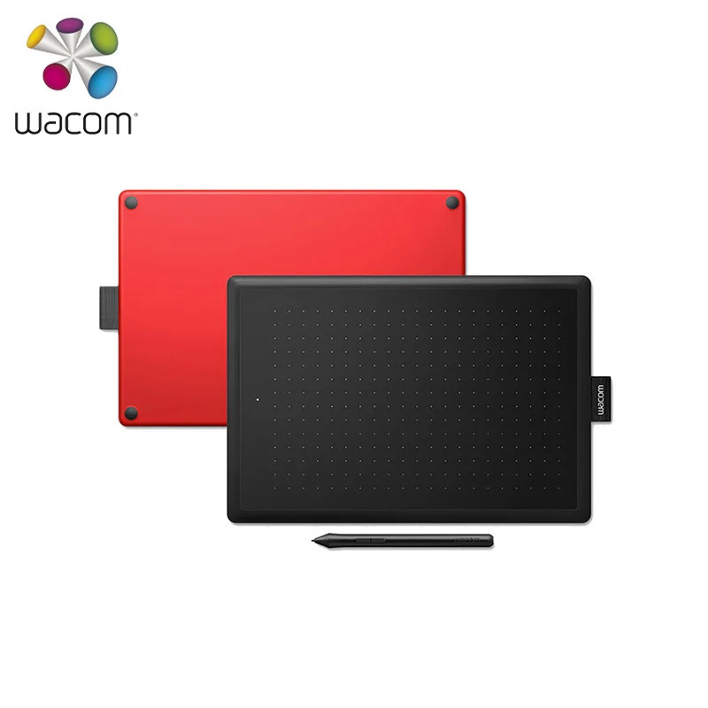 Цифровой графический планшет One by Wacom CTL-472 для рисования, рисования и игр OSU, 2048-уровневый планшет, поддержка ОС Android/Windows/Mac