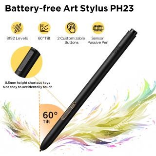 Ugee M808 chizmachilik plansheti grafik stoli 10 dyuymli raqamli yozuv taxtasi bloknoti Android PC Windows Kids Professional Design uchun