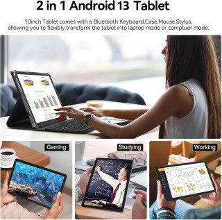 Планшет 2026 Pad 7 Pro Global 11 дюймов, Android 13, 16 ГБ ОЗУ, 1 ТБ ПЗУ, Snapdragon 888, 4K HD, 5G, Wi-Fi, Bluetooth, WPS, 10000 мАч, планшетный ПК