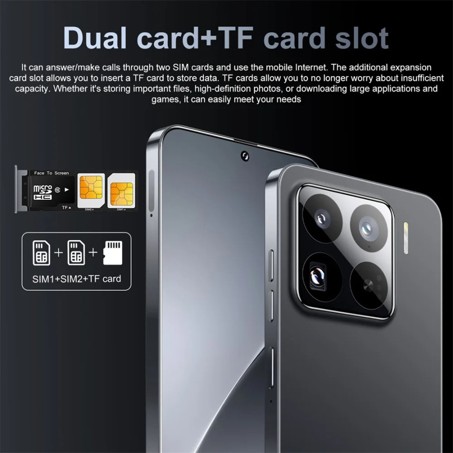 14T Pro Original 7.0 dyuymli Android 15 Global Versiyasi uchun HOT NEW Planshet 5G Dual Card 8000mAh WIFI Bolalar uchun planshet kompyuter