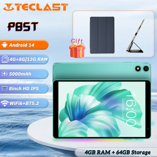 Teclast P85T planshet kompyuteri 8 dyuymli 1280*800 IPS/Android 14/4GB RAM/64GB ROM/Allwinner A523 8 yadroli/Mali-G57 GPU/5000mA/soat/WiFi6+BT5.2