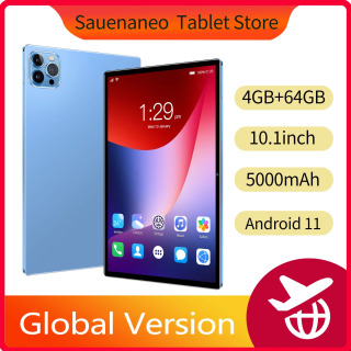 Yangi 10,1 dyuymli planshet kompyuter, 4 GB operativ xotira, 64 GB ROM, video qoʻngʻiroqlarni qoʻllab-quvvatlash, qoʻsh kameralar, Google Octa yadrosi, Android 11.0, 5000 mA/soat batareya.