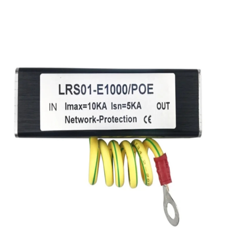 Tarmoq POE IP kamerasi 100/1000M POE RJ45 kaliti va POE kuchlanishdan himoyalovchi SPD 1000M Ethernet kuchlanishdan himoya qiluvchi