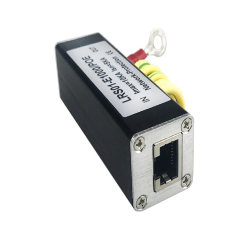 Tarmoq POE IP kamerasi 100/1000M POE RJ45 kaliti va POE kuchlanishdan himoyalovchi SPD 1000M Ethernet kuchlanishdan himoya qiluvchi