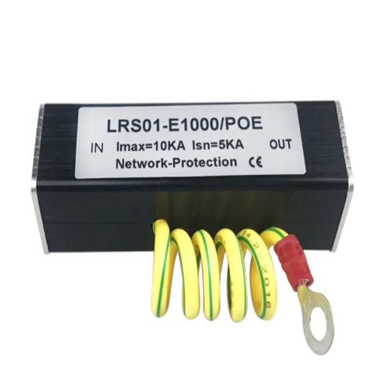 Tarmoq POE IP kamerasi 100/1000M POE RJ45 kaliti va POE kuchlanishdan himoyalovchi SPD 1000M Ethernet kuchlanishdan himoya qiluvchi