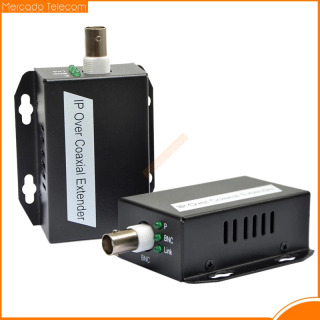 IP tarmogʻidan koaksiyal kengaytirgichga tarmoqli kabelni koaksial chiziqqa uzatish RJ45 500M Ethernet konvertori CCTV kamerasi uchun