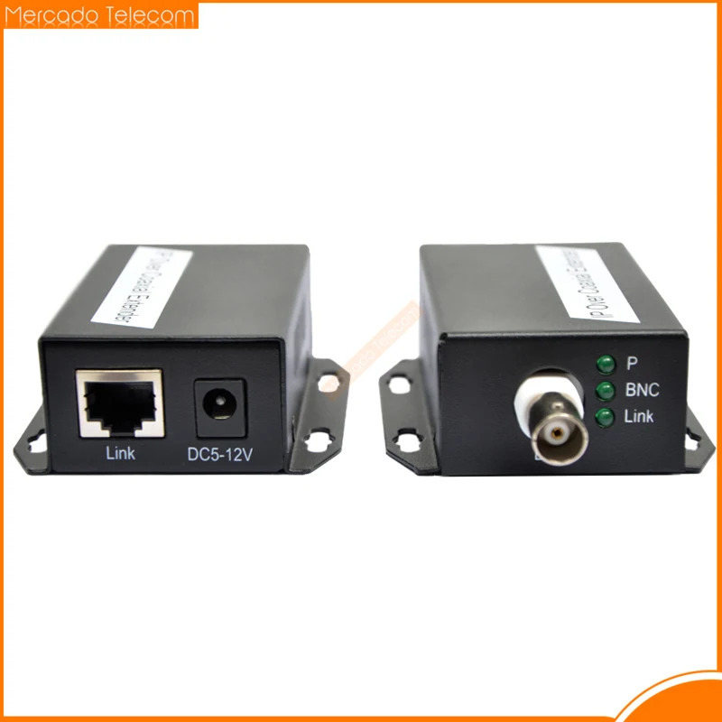 IP tarmogʻidan koaksiyal kengaytirgichga tarmoqli kabelni koaksial chiziqqa uzatish RJ45 500M Ethernet konvertori CCTV kamerasi uchun