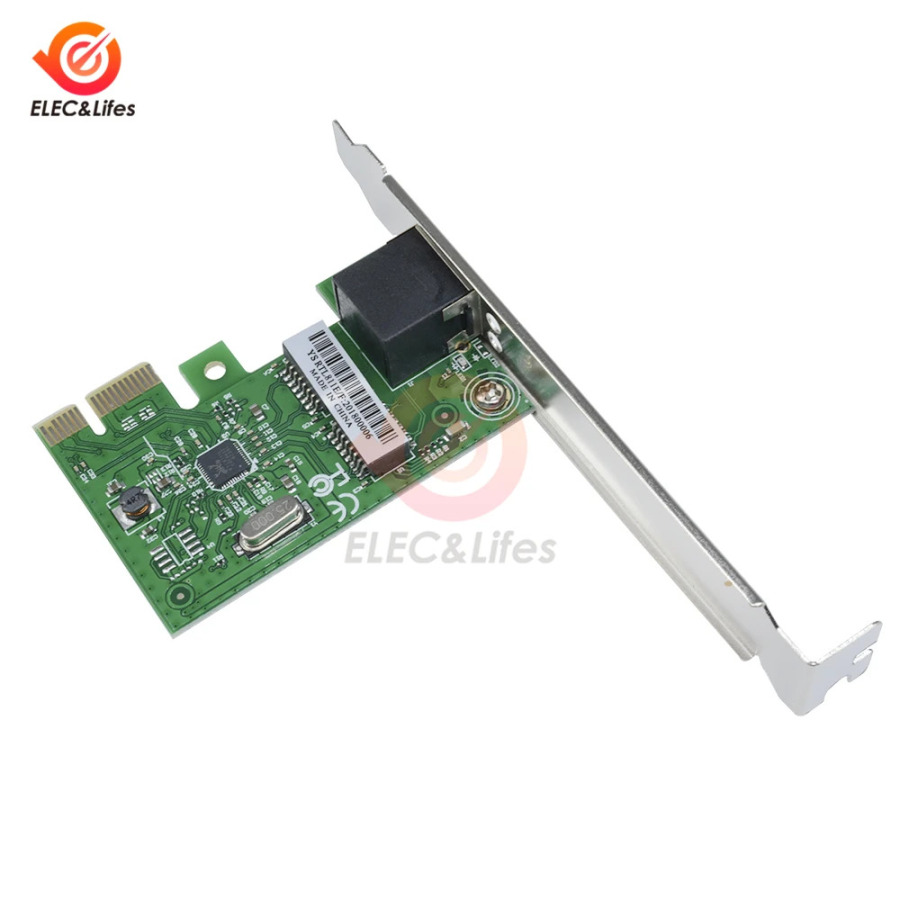 1000-гигабитный сетевой контроллер Ethernet PCI Express PCI-E сетевая карта 10/100/1000 Мбит/с RJ45 сетевой адаптер-конвертер для ПК Destop