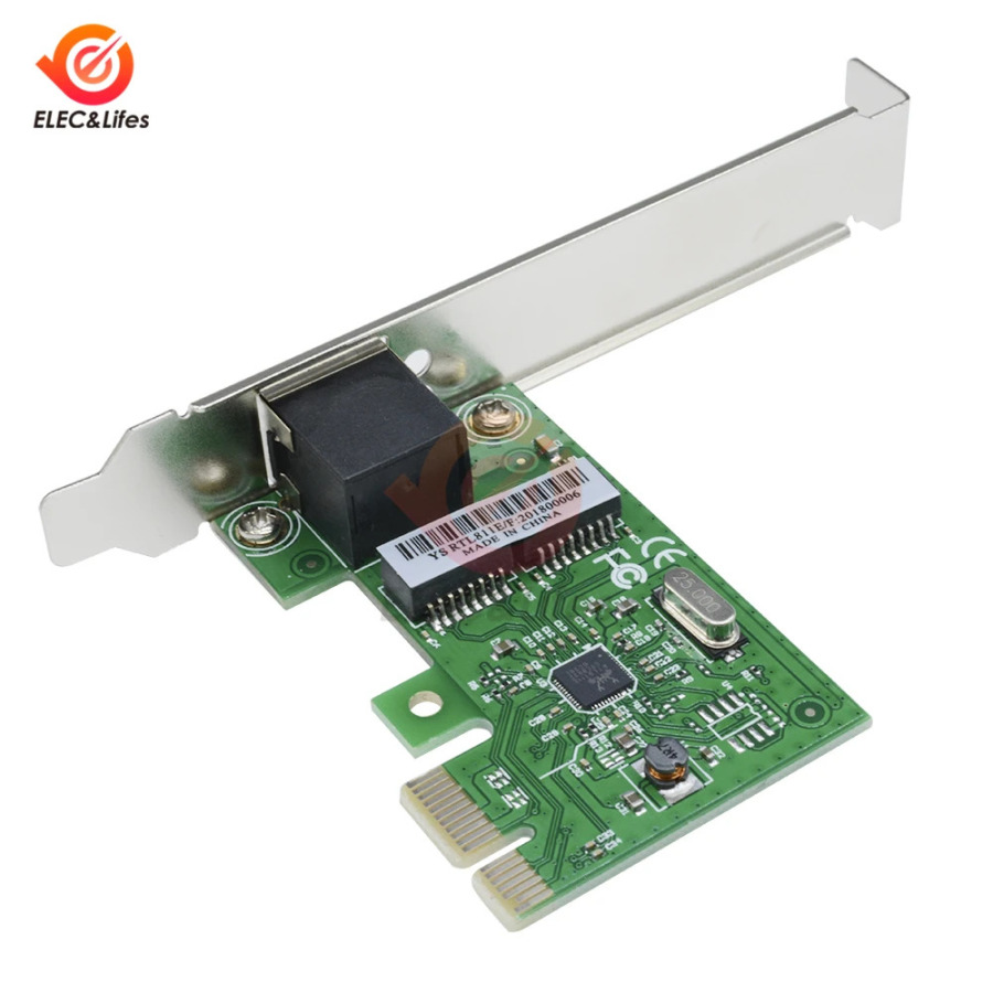 1000-гигабитный сетевой контроллер Ethernet PCI Express PCI-E сетевая карта 10/100/1000 Мбит/с RJ45 сетевой адаптер-конвертер для ПК Destop