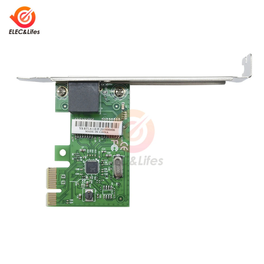 1000-гигабитный сетевой контроллер Ethernet PCI Express PCI-E сетевая карта 10/100/1000 Мбит/с RJ45 сетевой адаптер-конвертер для ПК Destop