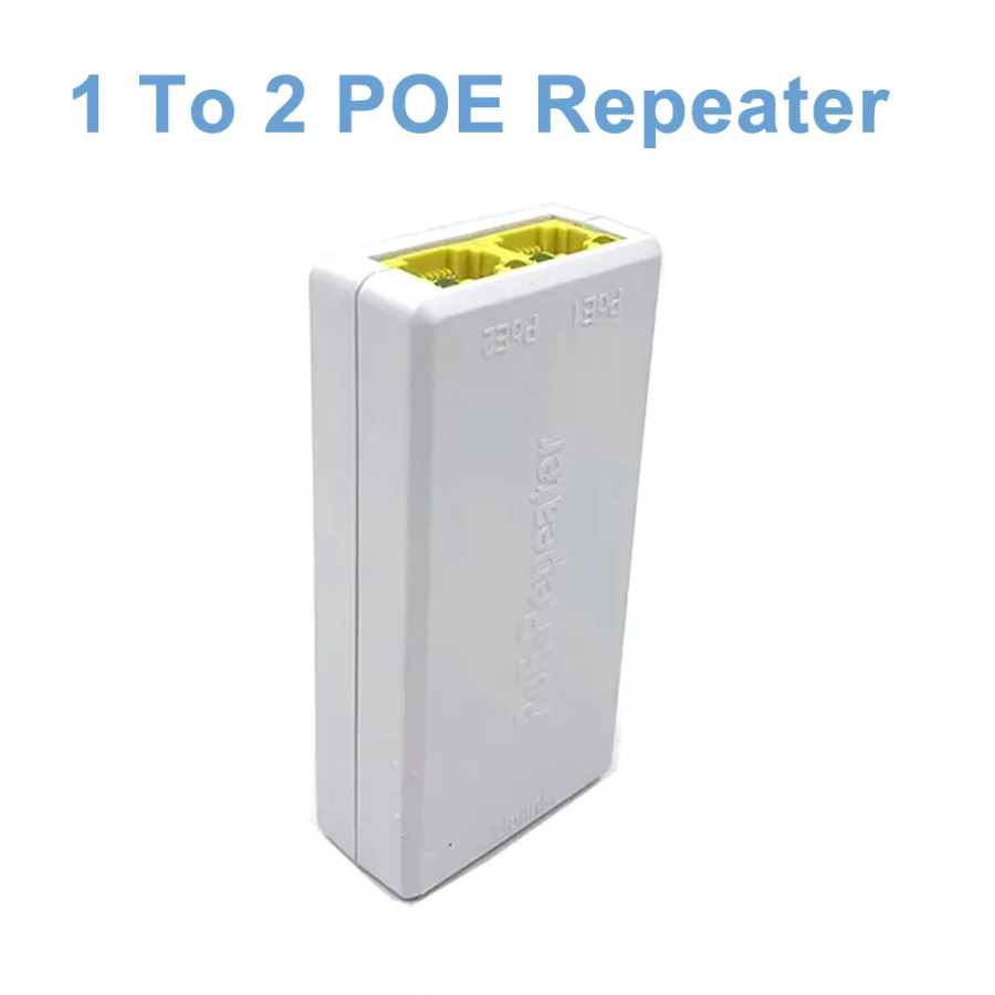 От 1 до 2 портов, 100 Мбит/с, удлинитель POE, повторитель сетевого коммутатора IEEE802.3af/at Plug & Play для коммутатора PoE NVR, IP-камера AP