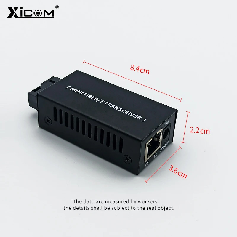 1 пара гигабитных 100/1000 м A/B SC Ethernet оптоволоконный коммутатор медиаконвертер Rj45 оптический приемопередатчик 20 км fibra переключатель с блоком питания