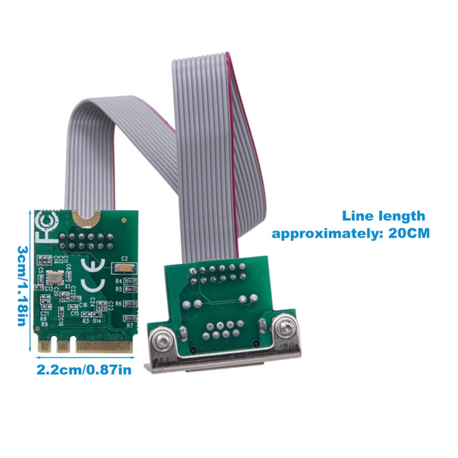 Ethernet M.2 A+E KEY RTL8111E/F tarmoq kartasi sanoat boshqaruvi 10/100/1000Mbps tarmoq kartasi M.2 RJ45 LAN ish stoli adapteri