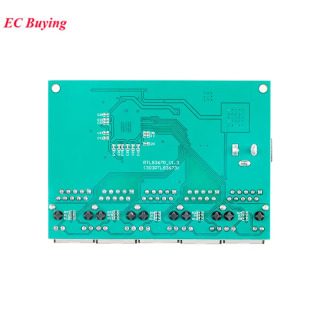 5-портовый модуль коммутатора 1000M 100M ACTIVE Network Full Gigabit Ethernet-блок на базе RTL8367RB Giga-PHY DC 5V 2A Светодиодная индикаторная плата