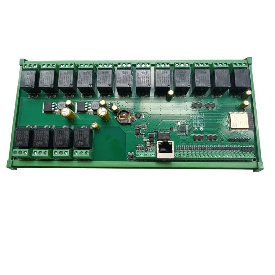 Домашний помощник, плата модуля реле Ethernet, WiFi Domoticz openHAB Loxone, красный узел, цифровой вход