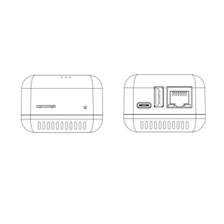 Tarmoqli chop etish serveri NP330 bittadan koʻp serverlar Bluetooth simsiz Wi-Fi tarmoq simsiz ish stoli kompyuter aksessuarlari