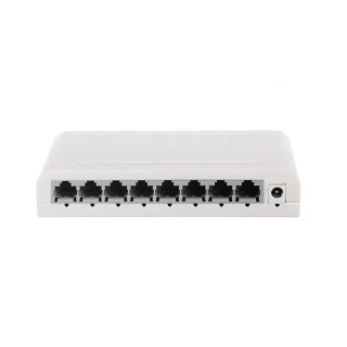 5 портов/8 портов 100 Мбит/с Ethernet-переключатель RJ45 Многопортовый сетевой коммутатор данных Smart Hub Интернет-инжектор Адаптер Синий