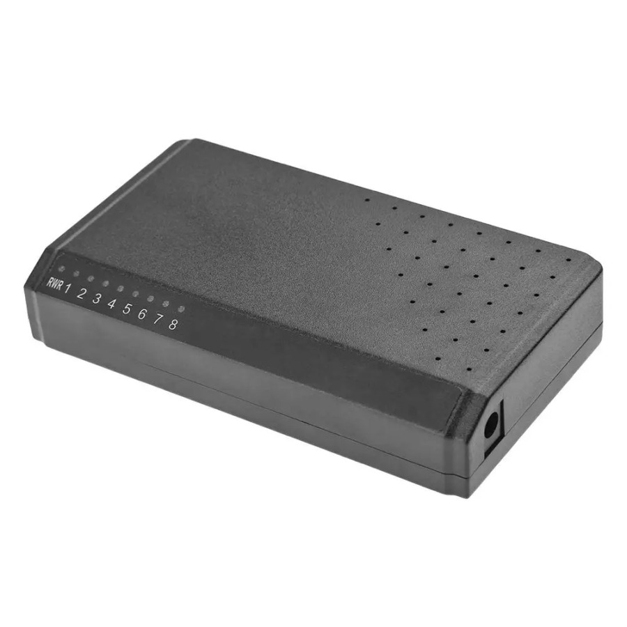 8-портовый PoE-инжектор (6+2) для питания по Ethernet без адаптера питания, аксессуары для домашней сети