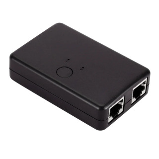 Сетевой коммутатор с 2 портами 100 Мбит/с, RJ45, LAN, Ethernet