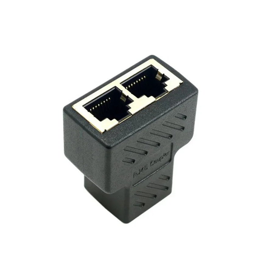 Сетевой разветвитель, двойной кабель, 1-2 способа LAN RJ45, удлинитель порта Ethernet, разъем-адаптер, док-станция для ноутбука и ПК