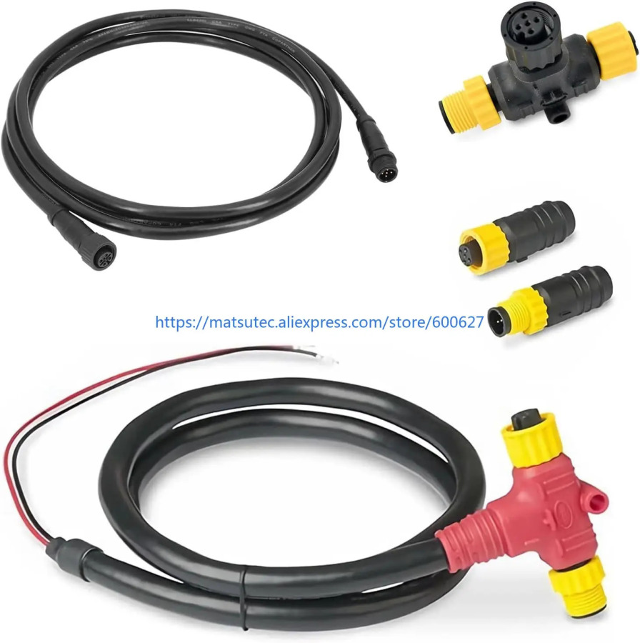 Стартовые комплекты NMEA 2000, сеть N2K для устройства Lowrance Simrad Garmin, магистральные кабели, кабели с одним тройником, комплекты терминаторов