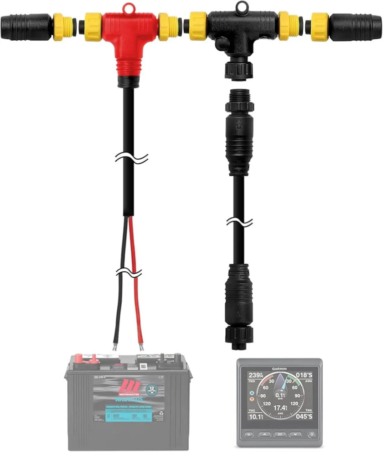 Стартовые комплекты NMEA 2000, сеть N2K для устройства Lowrance Simrad Garmin, магистральные кабели, кабели с одним тройником, комплекты терминаторов