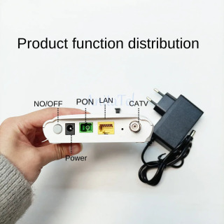 XPON+CATV ONU Оборудование Ftth Волоконная передача к радиочастотным модемом Поддержка нескольких режимов Оптический приемник CATV