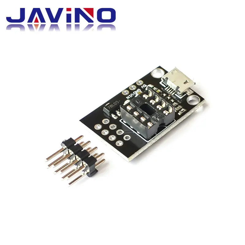 ATtiny13A / ATtiny25 / ATtiny45 / ATtiny85 Подключаемая плата для программирования разработки ATTINY