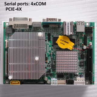 Промышленная материнская плата 3,5 дюйма SBC с Intel ®   Atom CPU N270 2 * SATA 1 * Основная плата CF